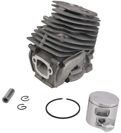 Latuwa 43mm Cylinder Piston Ring Assembly 577764706 577764707 577764708 Replacement For Husqvarn-a 545 550 545XP 550XP 550XPG Jonsered CS2252 CS2253 Chainsaw