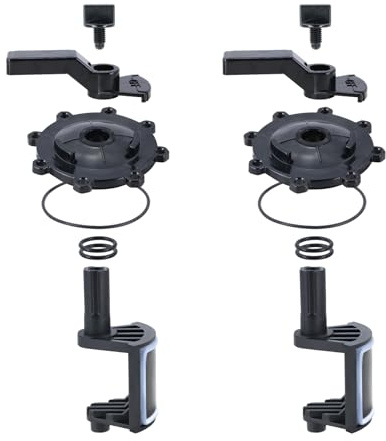 TuLeYiLe Poolventil-Umbau-Set mit 2 Anschlüssen, kompatibel mit Jandy NeverLube Gray 2-Wege-3-Wege-Ventilen 4715 4716 4717 (2 Stück)