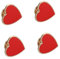 BESTYASH 4stücke Teiliges Liebe Herz Broschen Elegante Anstecknadeln Für Valentinstag Hochzeiten Partys Delikate Und Kreative Brustpins Rot Als Für Frauen