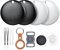 Air Tag -4 Pack,Bluetooth-Tracker Kinder kompatibel mit Apple Wo ist？| Nur für iOS | 4 Verschiedene Hüllen | Austauschbare Batterie | Wasserabweisend | Tracker für Katze, Fahrrad, Kinder, Auto, Hunt