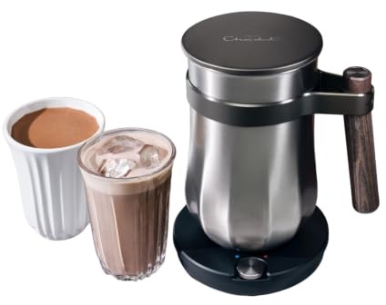 Hotel Chocolat The Velvetiser Hot Chocolate Machine System, Pewter Edition