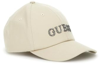 GUESS Plain Gabardine Baseball Cap BLA - Black One Size