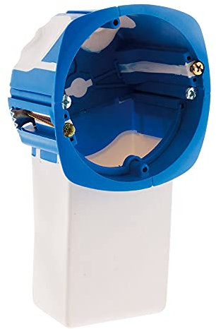 Zenitech - Caja de empotrar para micromódulos - multipartición 1 poste