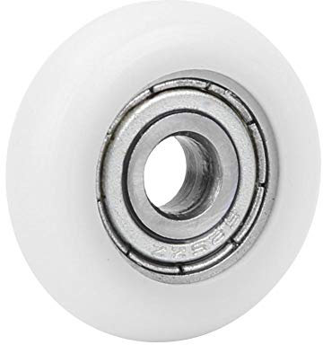 Roulements à billes en Nylon, 10Pcs Roulements Plastique en nylon Roulements à Billes Profonds de Cannelure d'Acier à Haute Teneur en Chrome de Carbone (GCr15) 5 * 23 * 7mm