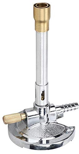 Jingyi Fornello Bunsen, Utile e Pratico, Fornello Bunsen Leggero A Gas Accessorio per Il Riscaldamento da Laboratorio A Gas con Stabilizzatore di Fiamma