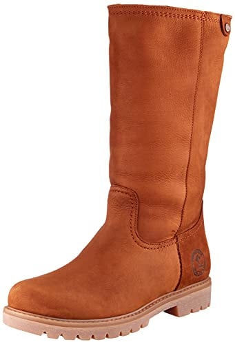 Panama Jack Damen Bambina Kniehohe Stiefel, Bark B126, 36 EU