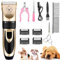 Tosatrice per Cani Professionale Tosatrice per Gatti Pelo Lungo Ricaricabile Oro