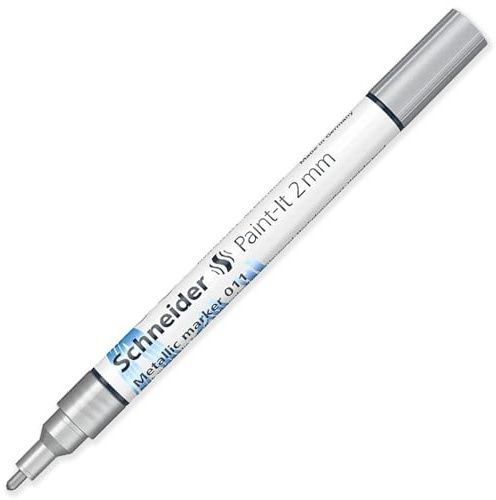 Metallic Marker Schneider Paint-It 011 2mm Silber Metallic