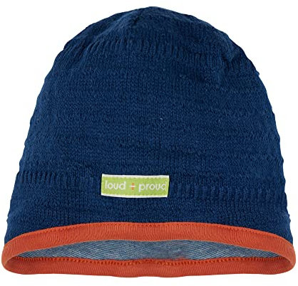 loud + proud Wendemütze Strick, GOTS Zertifiziert