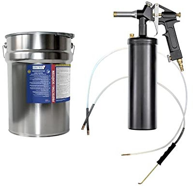 Veteranicar Dinitrol 4941 Unterbodenschutz 5L & Vaupel Druckbecherpistole Set (3000 FGR)