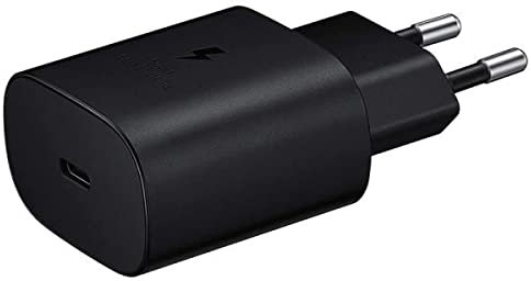 Visiodirect Chargeur Adaptateur Secteur Rapide 25W pour Samsung Galaxy Tab A8 10.5 (2021) SM-X200 / SM-X205 10.5- Noir