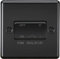 Knightsbridge 10AX 3 Pole Fan Isolator Switch - Matt Black