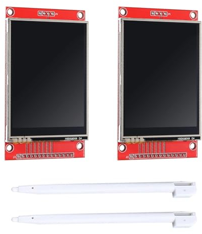 ARCELI 2Pcs 2,8 Zoll LCD TFT Touch Display, 320x240 Auflösung, ILI9341 Treiber, SPI Schnittstelle Kompatibel mit Arduino und Raspberry Pi