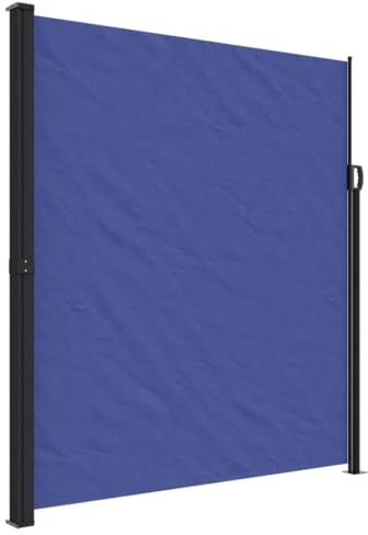 Kangmusi Seitenmarkise Ausziehbar Blau 220x300 cm,4004371kangmusi