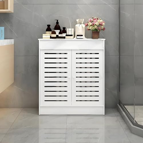 Radiator Cover, Cabinet Shelving, Modern Wooden Radiator Cover MDF Grill Shelf Cabinet Furniture,heater Cover, Radiator Cover White, For Living Room And Hallway Heating Covers.(100*70*20cm/39.4*27.5*7