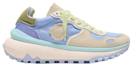 Satorisan - Chacrona Metta Premium Ul - Casual Sneaker Damen - Vintage Leder Sportschuhe Bequem, Nachhaltig und Dauerhaft - Farbe Romance Blue - Größe 42