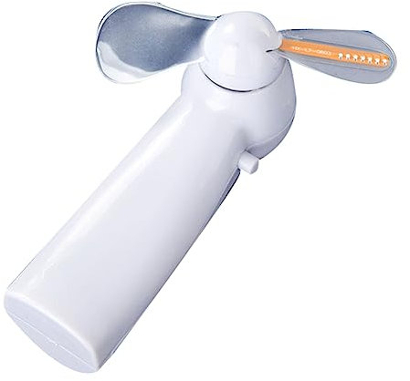 HOMSFOU Handheld Mini Fan Mit Led Licht Tragbarer Tischventilator Für Büro Und Zuhause Kleiner Leichter Usb-lüfter Rot Für Sommer Ohne Batterie Erforderlich