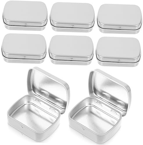 DOITOOL 10stücke Kleine Eisenbox Mit Deckel Aufbewahrungsbehälter Aus Eisen Eisengefäß Für Bonbons Hochzeitsgeschenke Teeblätter Schmuck Leere Blechdosen