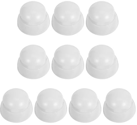 Kisangel 10pcs Playground Screw Bolt Covers Sturdy Plastic Nut Protection Caps for Boys and Girls Outdoor Amusement Equipment