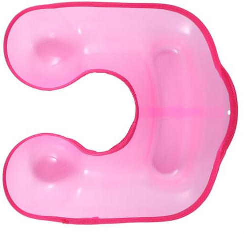 Bandeja Profesional Plástico y para Rosa Permanente Peinado del Cabello | Peluquería y Uso Doméstico, Diseño, Protege la Ropa, Soporte Cómodo Cuello