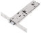 Serrature elettriche Yale porte alluminio foro per cilindro ovale quadro 8 interasse 47 (Entrata 70 mm. - Frontale 22)