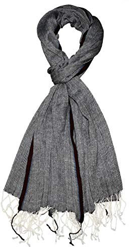 Lorenzo Cana Herrenschal Schaltuch 50% Kaschmir 50% Wolle Kaschmirschal Gewebter Männerschal 784741177