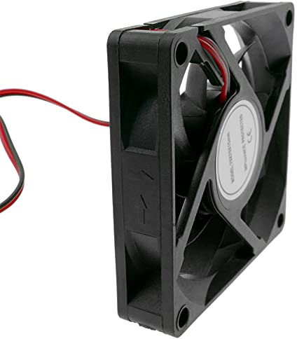 BeMatik - Ventilador de chasis 60x60x25 mm de 5 VDC para Caja de Ordenador