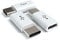 JAMEGA- Micro USB auf USB Typ C Adapter 3er Pack Ladeadapter kompatibel mit PC Notebook MacBook Handy Smartphone Tablet