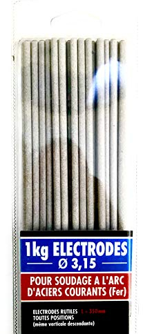 CEVAL France 1kg d'électrodes rutiles diam 3.2mm