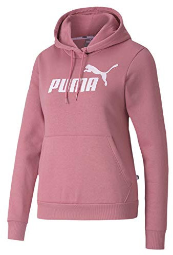 PUMA Damen Logo Hoody Fl sweatshirt, Beetroot Purple, 44 EU