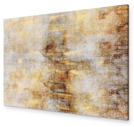 murando - Handart Abstrakt Kunstdruck auf Leinwand 120x80 cm 1 tlg Kunstbilder wie Handgemalte Wandbilder XXL mit Acrylgel beschichtet Wand Bilder mit Struktur Orientalische Muster a-C-0168-b-a