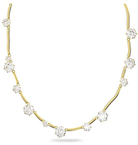 Swarovski Constella Halskette, Vergoldete Damenhalskette mit Strahlenden Kristallen