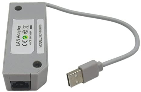 NGHTMRE USB Internet LAN Network Adapter Connector for Nintendo Wii/Wii U/Switch