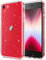 JETech Glitter Case for iPhone SE 3/2 (2022/2020 Edition), iPhone 8/7, 4.7-Inch, Bling Sparkle Shockproof Phone Bumper Cover, Cute Sparkly for Women and Girls (Clear)