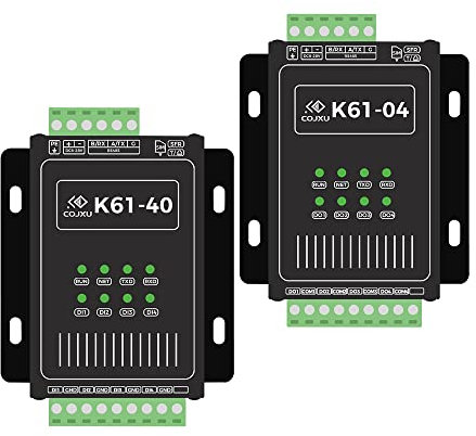 EBYTE Schaltwert Synchrone Fernübertragung 4-Wege Schalter Signal Eingang / Ausgang K61-DL20 Lora RS485 Modbus RTU TCP Fernalarm