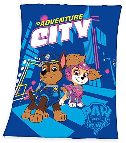 Klaus Herding GmbH Paw Patrol Microfaser Flauschdecke 130 x 170 cm