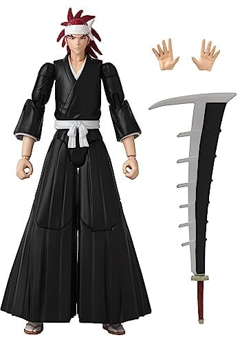 BANDAI – Anime Heroes - Bleach - Anime Heroes Figur 17 cm - Abarai Renji - Actionfigur Bleach - Offizielle Lizenz - 36972