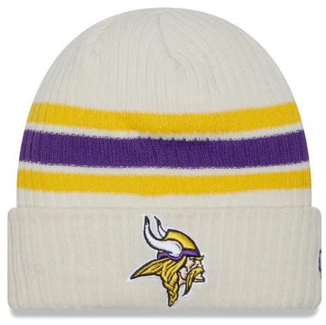 New Era Wintermütze Beanie - Vintage Minnesota Vikings beige