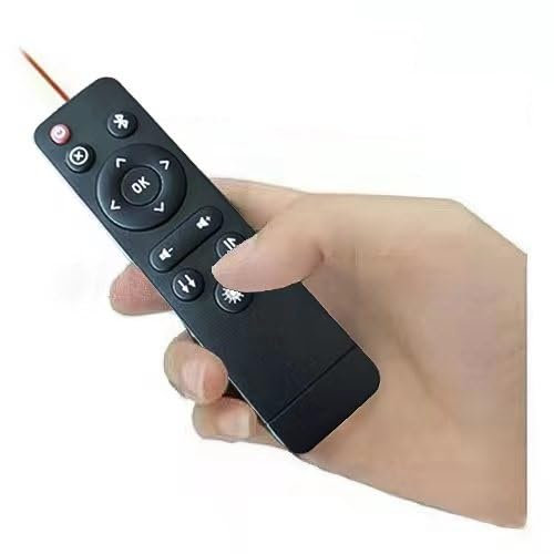de Présentation pour Powerpoint Clicker avec Bouton Souple et Gros, Présentateur sans Fil Pointeur de PrésentationClicker pour Ordinateur remote control