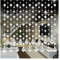 Beaded Door Curtain Screen Crystal Bead Curtain 1m Crystal Glass Bead Curtain Luxury Living Room Bedroom Window Door Wedding Decor (Color : Clear)