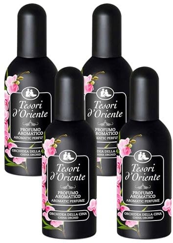 Tesori d'Oriente Orchidea della Cina Eau de Toilette 100 ml x4