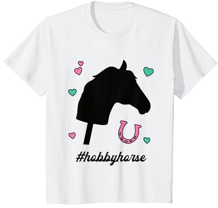 Kinder #Hobbyhorse Mädchen Steckenpferde Reiten Pferd Hobby Horsing T-Shirt