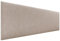 DHOME Kopfteil aus Kunstleder oder Stoff, einfarbig, gepolstert, luxuriös, sandfarben, 135 cm (Betten 120/135/140))