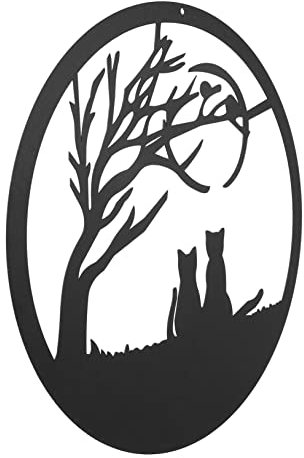 ORFOFE Zarte Eisen-wanddekoration - Und Gartenschmuck Wandskulptur Dekoratives Handwerk