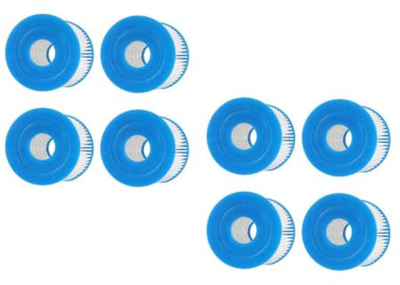 Milisten 2sets Professional Filter Pump Swimming Pool Cleaning Tool Pool Filter Pump Hair and Sediment Removal 4pcs*2