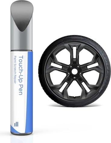 Orbit Grey/Dark Grey Wheel Repair Paint - Compatible with BMW Rims, DIY Kerb Damage Repair with Colour Coded Paint