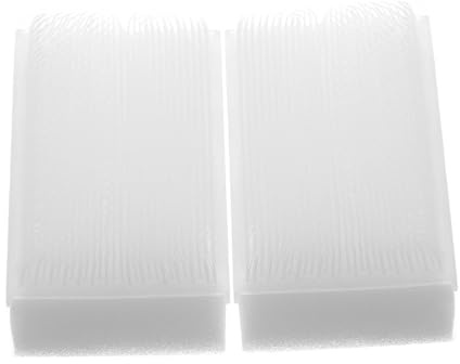 FRCOLOR 2 Stück Doppelseitige Nagelbürsten zur Nagelreinigung mit Weichem Schwamm Kunststoffgriff Schonend für Empfindliche Hände für Zuhause und Gewerbliche Nutzung