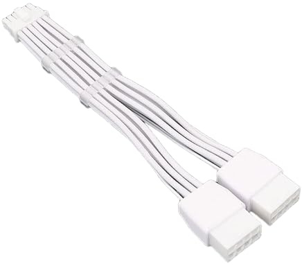 GAOINTELL PCIE5.0 16Pin (12+4Pin) Bis 2x8Pin 12VHPWR GPU Kabel Gerade Stecker 16AWG GPU Extender Zur Verbesserung Der Kompatibilität