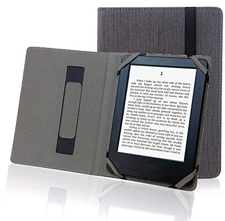 Enjoy-Unique - Custodia per eReader onice Ritmix Icarus kobo Pocketbook Boox ebook Reader ebook da 7,8, colore: Grigio ardesia
