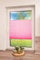 Khome Klemmfix-Plissee, Polyester, Pink, 30 x 130 cm